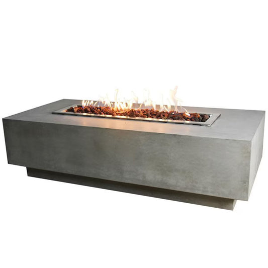 Elementi Granville 60” Concrete Fire Table