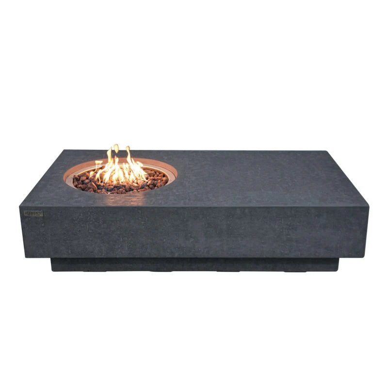 Elementi Metropolis 56” Concrete Fire Table