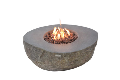 Elementi Boulder 43” Concrete Fire Table