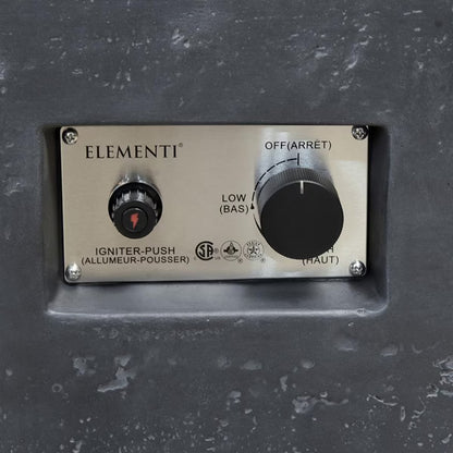 Elementi Manhattan 36” Concrete Fire Table